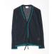 [LANVIN en Bleu] вязаный кардиган 46 темно-синий мужской 