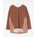 [BARNYARDSTORM] тренировочный cut and sewn FREE Brown женский 