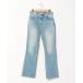 [SLY] Denim брюки 25 голубой женский 