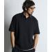  рубашка-поло короткий рукав [AIR FLEX]HEAVY KANOKO RELAX FIT SKIPPER POLO: выставить соответствует функция материалы [ воздушный Flex ] олень. . Skipper Polo мужской 