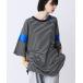 t рубашка [UNISEX]BLOCKING BORDER TEE/b locking окантовка футболка мужской женский 