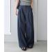  широкий брюки джинсы Denim Denim брюки передний tuck Denim брюки женский 