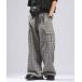  брюки-карго Check Pattern Cargo Easy Pants/ проверка cargo легкий брюки мужской 