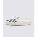 [VANS] туфли без застежки 4.5 черный × белый мужской 