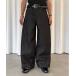  широкий брюки джинсы WIDE SILHOUETTE RIGID DENIM PANTS/ широкий Silhouette rigid Denim брюки мужской женский 