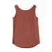 [NOBLE] безрукавка tops FREE Brown женский 