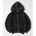 [ONCILY] Zip выше Parker LARGE черный мужской 