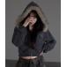 [apres jour mignon] Zip выше Parker X-LARGE угольно-серый женский 