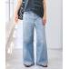  джинсы Denim Denim брюки [ специальный заказ / дополнение ]SOMETHING / Something NEW LISA WIDE* женский 
