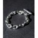 [FREAK'S STORE] браслет ONE SIZE серебряный мужской 
