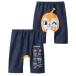  baby [ Anpanman ] вязаный Denim 5 минут длина Monkey брюки 