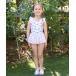  купальный костюм [SWIM]chu-ru One-piece купальный костюм Kids ребенок девочка 