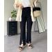  Rush Guard [UV cut * вода суша обе для ] центральный разрез flare pants женский 