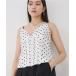  топ Retro pattern bustier| булавка tuck топ 