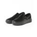 [VANS] туфли без застежки 6h черный мужской 