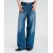  джинсы Vintage wash overdyed straight denim / Vintage woshu over большой распорка Denim 