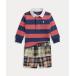  Ralph Lauren baby полоса do хлопок рубашка &ma гонг s шорты 