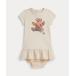 Ralph Lauren baby лоскутное шитье Bear хлопок платье &bruma-