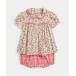  Ralph Lauren baby цветочный хлопок рубашка & серебристый жевательная резинка bruma-