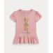  baby Polo Bear хлопок джерси -pe слива футболка 