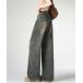  широкий брюки джинсы Denim Denim брюки Vintage обработка широкий Denim брюки Корея способ женский 