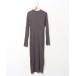 [natural couture] вязаный One-piece MEDIUM серый женский 