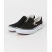 [VANS] туфли без застежки 4 черный мужской 
