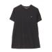 [TOMMY HILFIGER] короткий рукав футболка S черный мужской 