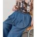  широкий брюки брюки laulea свет oz Denim гаучо брюки женский 