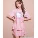  пижама салон одежда Hello Kitty summer короткий рукав верх и низ в комплекте женский 