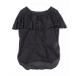 [NOLLEY'S] короткий рукав туника FREE черный женский 