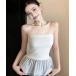  tube top bare top переключатель оборка кромка pe слива одноцветный tube top 