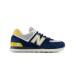 [New Balance] low cut спортивные туфли 25.0cm темно-синий мужской 