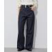  широкий брюки джинсы Denim Denim брюки [GEMINI]5 карман Denim брюки женский 