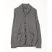 [BEAMS HEART] вязаный кардиган M серый мужской 