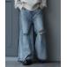 [welise] Denim брюки S Chemical woshu мужской 