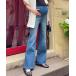  материнство [ mama lettuce ] материнство стрейч Denim брюки 