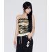  топ Race Camouflage Tube Top / гонки камуфляж -ju tube top 