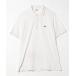 [LACOSTE] рубашка-поло с коротким рукавом 4 белый мужской 