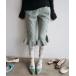 брюки frill capri pants / оборка брюки капри женский 