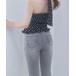  джинсы Denim Denim брюки [Belle Charme]BC Logo Lace Flare Denim женский 