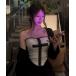  tube top bare top [ cup имеется ]Cross Lace Tube Top / Cross гонки tube top 