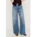  широкий брюки джинсы Denim Denim брюки женский 