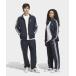  Adidas adidas широкий брюки тренировочный брюки джерси мужской женский 