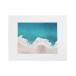  постер [BREE POORT /b Lee * порт ]DRONE PRINT BLUE HAWAII коврик принт (8×10 inch)