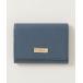[FURLA] футляр для карточек - голубой женский 