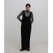  One-piece U шея велюр длинный One-piece 