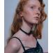  короткое колье Croc-embossed Belt Choker / черный pa палатка черный koen Boss ремень короткое колье женский мужской 