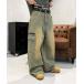 [sedacle] Denim брюки SMALL индиго b люмен z