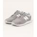 [New Balance] low cut спортивные туфли 24.0cm серый мужской 